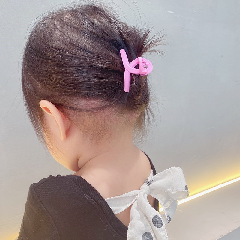 黄小妞宝宝抓夹韩系网红小女孩碎发D夹后脑勺儿童发卡发饰 2件新