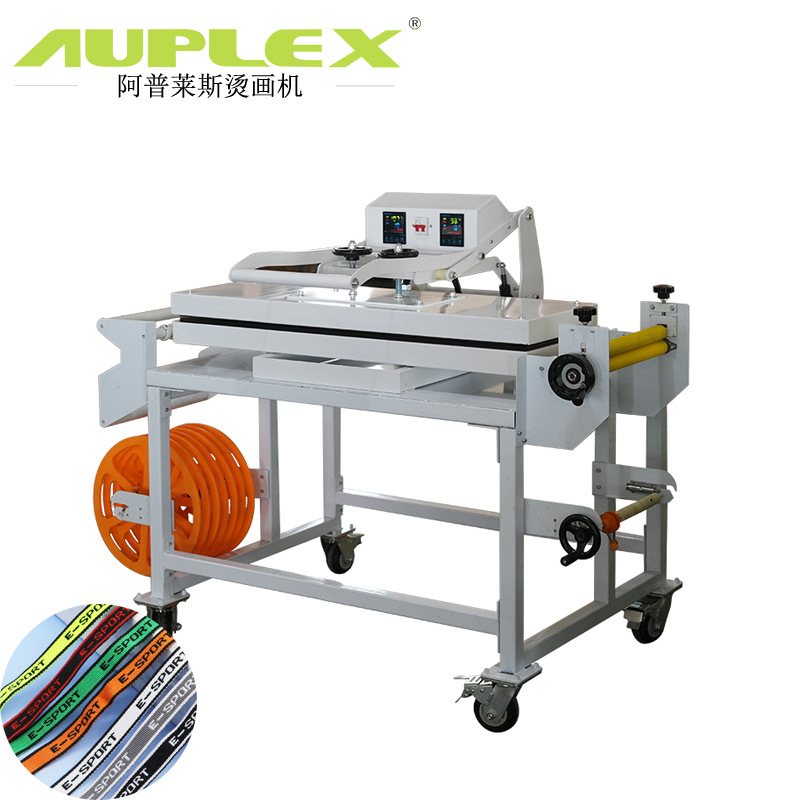 heat press machine large format set 织带烫画机工牌热转印机