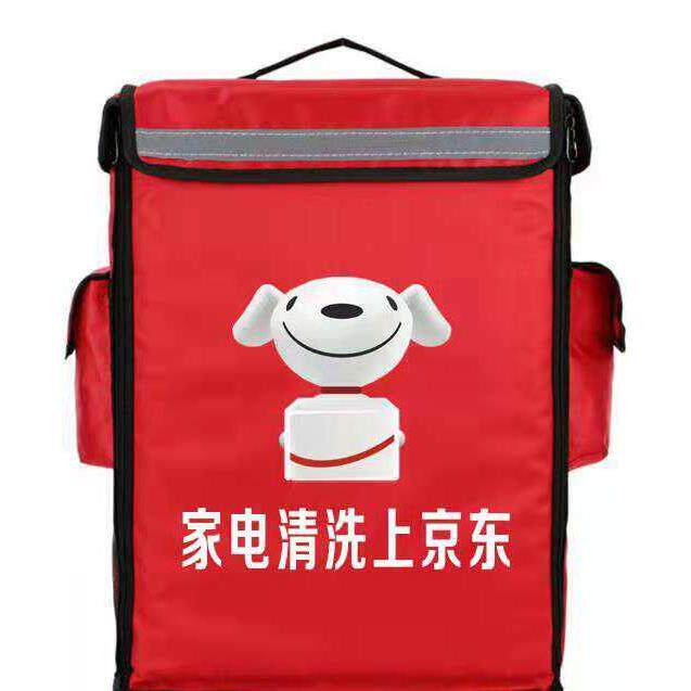 新款58升大号美团防水保温外送双肩配送揹包家电清洗工具箱