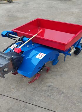 151型手扶拖拉机配套小型开沟施肥一体机 N农业林业农田开沟施肥