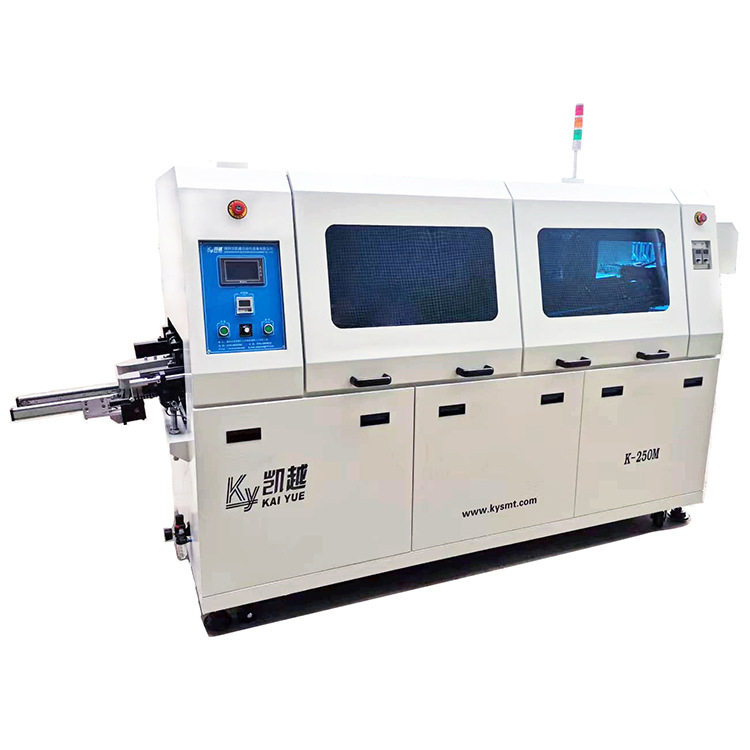 经济实用型无铅双波峰焊锡机步进喷雾双炉厂家节能高效电焊机