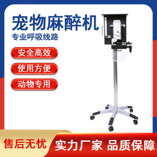 宠物呼吸麻醉机大小鼠动物呼吸机实验室气体呼吸厂家直销麻醉台车