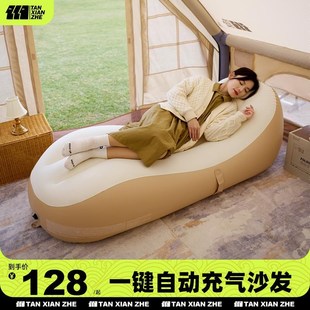 探险者充气床垫打地铺户外便携折叠E露营帐篷家用懒人沙发冲气垫