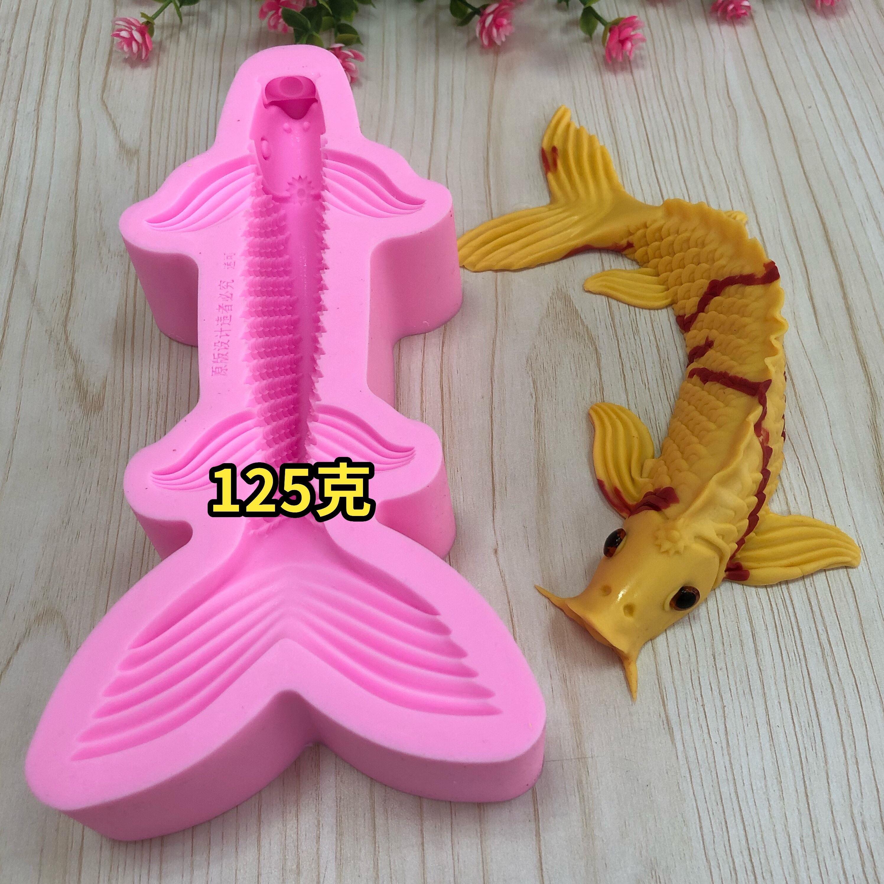 卡通馒头模具一硅胶鱼
