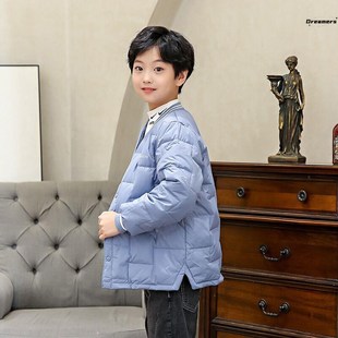 初中生校服内搭神器冬季男女童加绒加厚保暖内穿打底羽绒内胆厂家