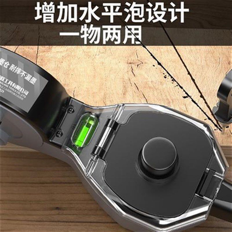 墨斗线工地放线专用木工手摇木斗弹线神器耐O摔手动默斗画线工具