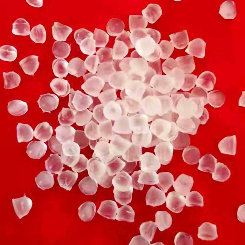 透明PVC软质颗粒 无异味 高回弹性注塑级PVC透明10度加弹性体原料