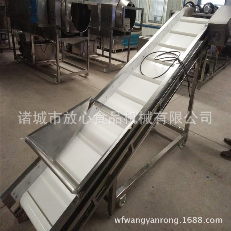全自动食品输送带价格 果蔬食品提升机输送机厂家直销 食品输送带