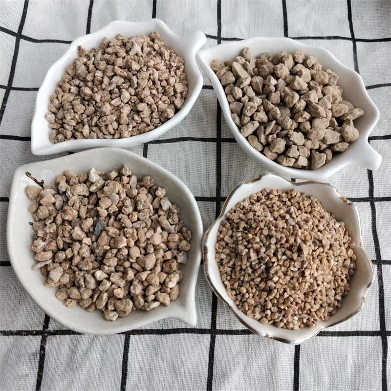 厂家供应黄金麦饭石 净水过滤植物栽培用麦饭石颗粒 中华麦饭石