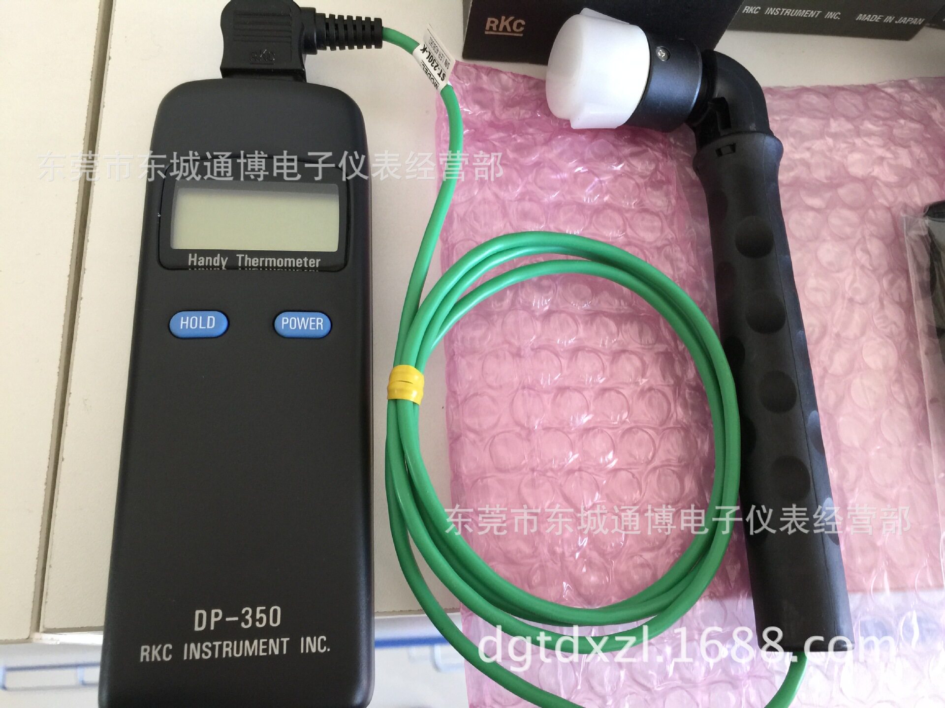 RKC便携式数字温度计智能数显温控仪电子温控记录仪DP-350