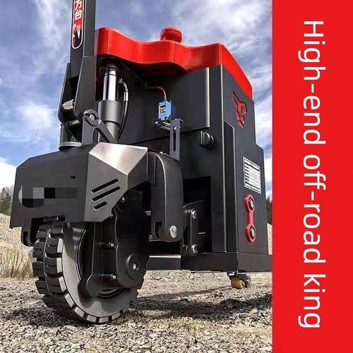 地牛越野2吨3吨4吨电动叉车液压手动电动叉车小型锂电池搬运车