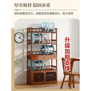 博古架玄关隔断 书架落地置物架客厅收纳架家用展示架简易书柜中式