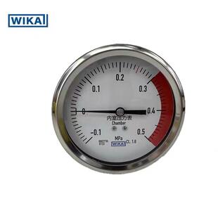 山东新华MAST脉动真空消毒灭菌器-0.1~0.5威卡WIKA内室夹层压力表