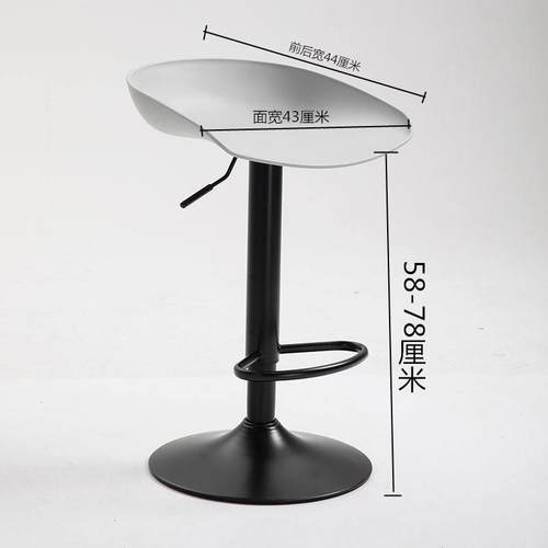 高脚吧台椅升降北欧椅子商用店铺吧台椅现代简约时尚椅子家用旋转