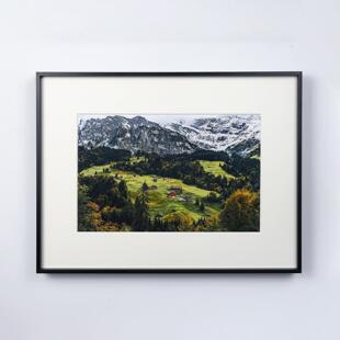 蜂鸟集 风景壁纸绝美客厅壁画书房卧室装饰画小众设计师卧室挂画