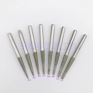 28mm貔貅雕刻刀立体圆雕专用紫 玉邦数控刀具电脑针4厘杆加长砂25