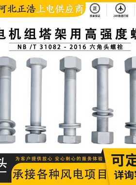 国标NB /T 31082 风电机组塔架用高强度六角头螺栓达克罗风电螺栓