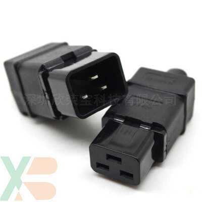 UPS电源插头IEC-320-C20工业插头IEC-320-C19公母座配套接线座810