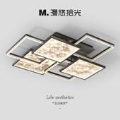 2025新款 客厅灯意式 轻奢简约现代大气家用高级感吸顶灯客厅主灯