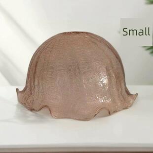 灯罩外壳替换磨砂玻璃E27螺口卧室台灯防刺眼DIY灯罩吊灯壁灯配件