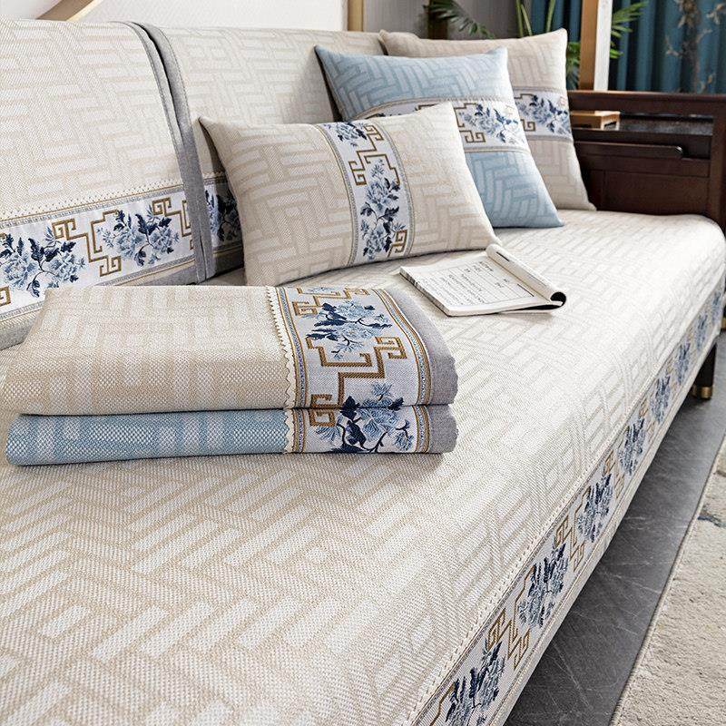 新中式红木沙发垫坐垫2024新款中式实木垫子四季通用沙发套罩防滑