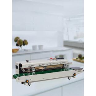 鼎业PE袋封口机FR1100C米袋厚袋子专用 自动连续薄膜塑料袋封袋机