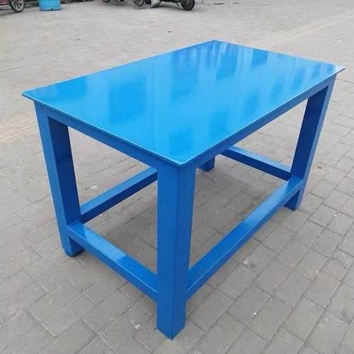 重型钢板工作台模具车间维修桌虎钳装配平台维修台检验台飞模台子