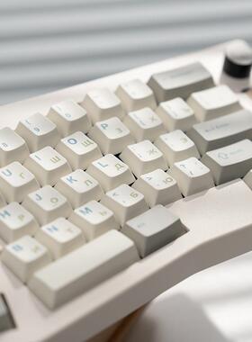 赤度ABM066客制化键盘套件Alice人体工学无线 线蓝牙分裂空格Gask