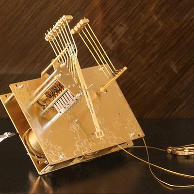 德国赫姆勒八音十二音九音管落地钟机芯立钟配件北极星钟表维修