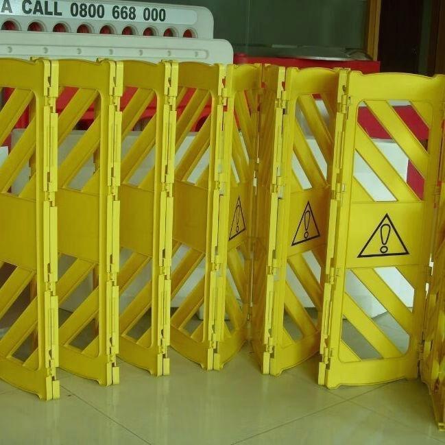 带轮可移动/折叠式/伸缩/塑料/安全隔离/防护围栏/防护栏轮式护栏