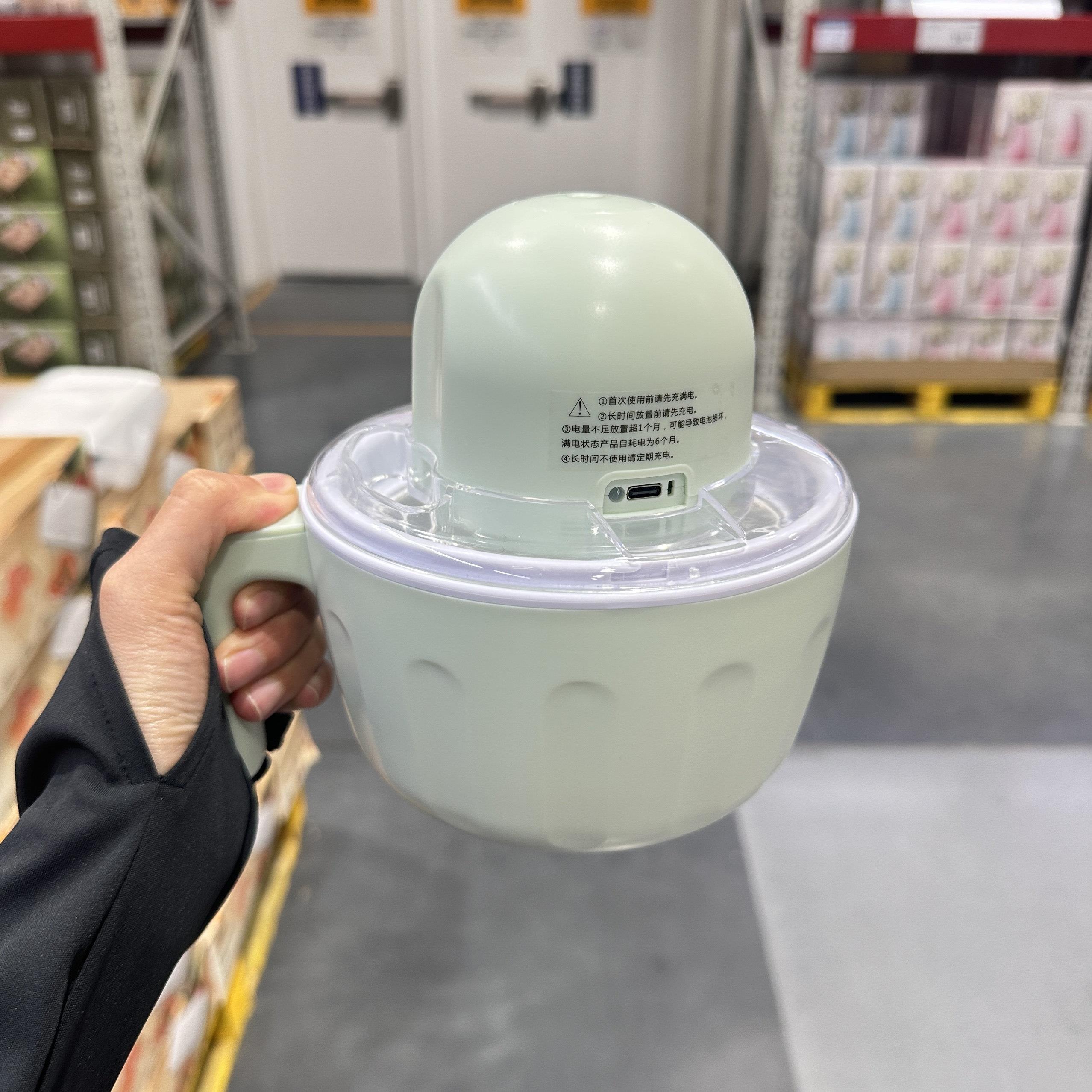 新品美膳雅Cuisinart冰激凌机家用小型自动儿童冷饮雪糕开市客代