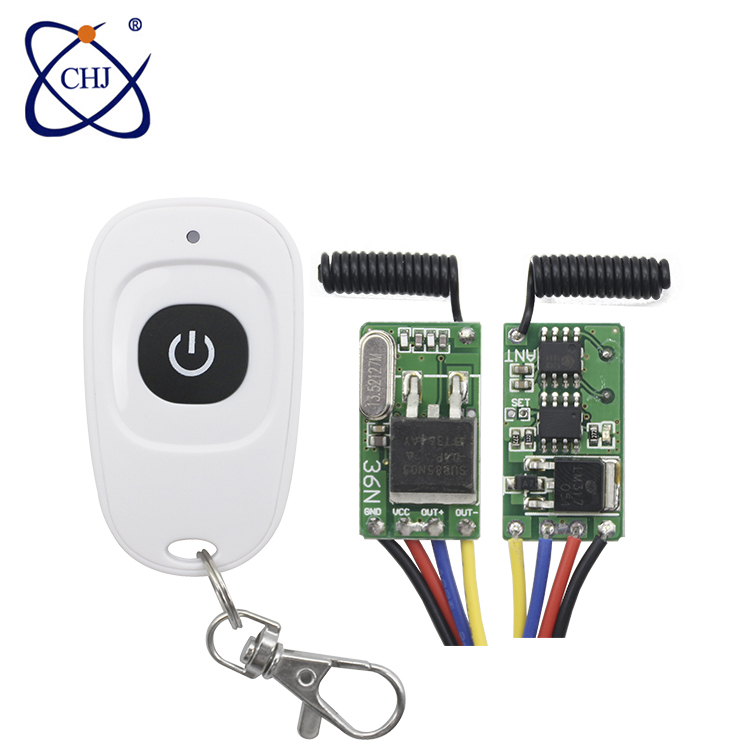 微型小无声微功耗电源模块改装3.7V5V9V12V电池迷你无线遥控开关