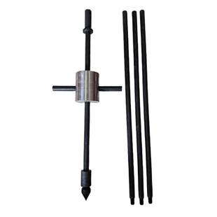 轻型动力触探仪手动钎探仪10kg超重型触探仪地基承载力圆锥动力头