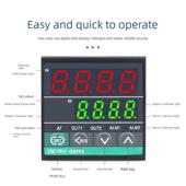 Ch702 贝尔美温控器Ch102 Ch402 Ch902智能温控仪输入Pid双报警