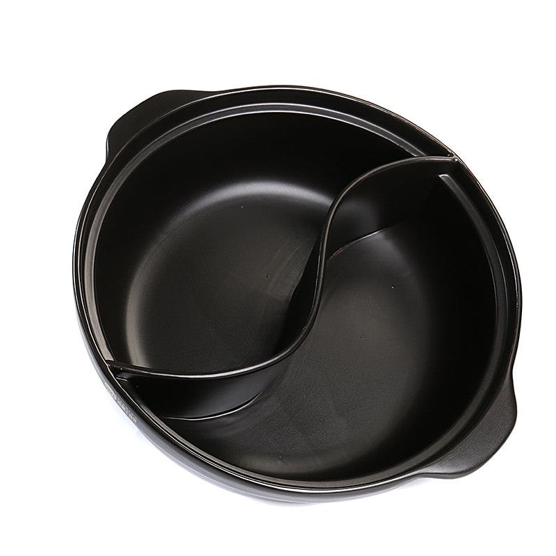 陶瓷火锅鸳鸯锅明火加厚砂锅火锅锅子串串香家用火锅电火锅特价包
