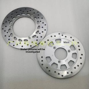 天鹰125 TS150日雅RY立雅150猛士150abs版前后刹车盘碟刹盘后碟刹