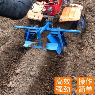 微耕机旋耕机起垄器大棚果园草莓螺旋起垄器培土开沟刀厢式配件