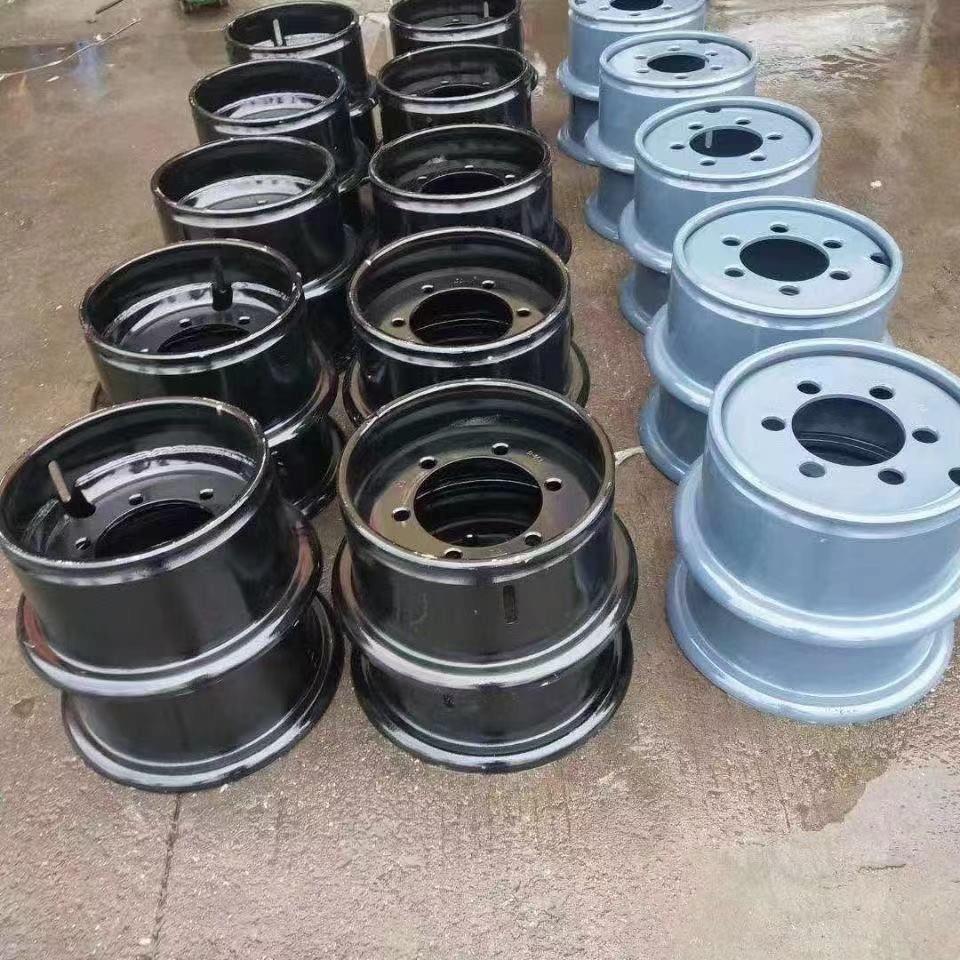 合力龙工杭州堆高机650-10后轮钢圈全系列堆高机前轮堆高机钢圈28