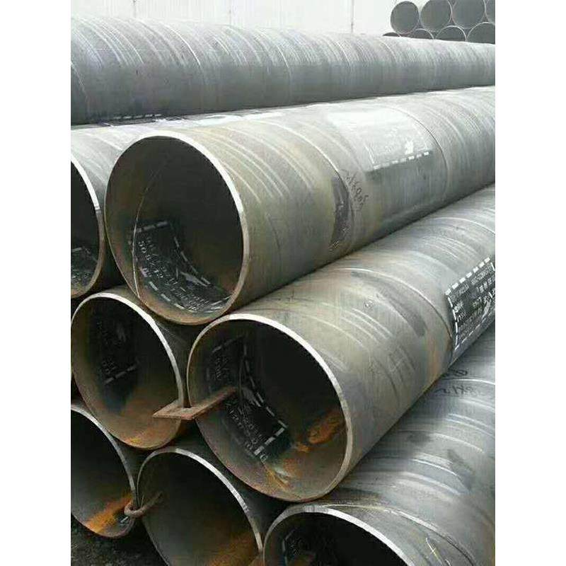 螺旋钢管大口径厚壁污水处理焊接钢管加厚卷管顶管防腐水泥内衬管