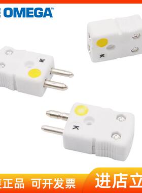 原装进口美国OMEGAK型热电偶陶瓷高温插头插座NHXH-K-M NHX-K-F