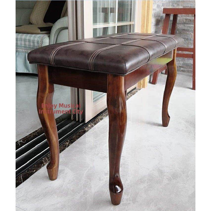 带书柜的钢琴凳电动凳双人钢琴凳实木弯腿古筝凳电子钢琴凳加厚椅