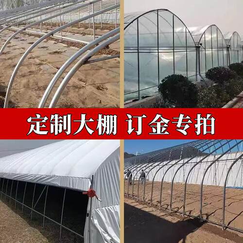 椭圆管大棚钢管骨架养殖大棚全套