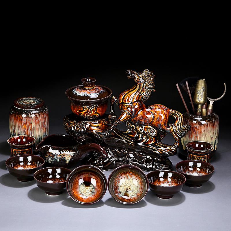 半自动懒人泡茶专用茶具办公室会客冲泡茶器套装用品大全新款家用