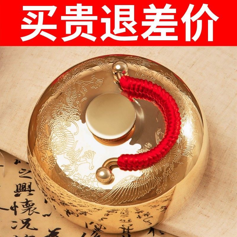 铜壶纯铜汤婆子加厚老式注水热水袋按摩壶烫背推拿覆古暖手炉暖脚