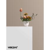 花小现代气息陶瓷小花艺寻芳样板房酒店会议室儿童房装 饰