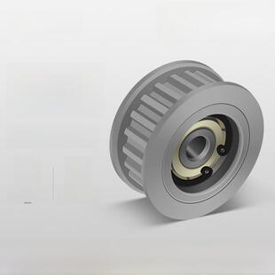 同步滑轮S8M30齿中心轴承张紧轮调整导向轮惰轮Ahtf30S8M250