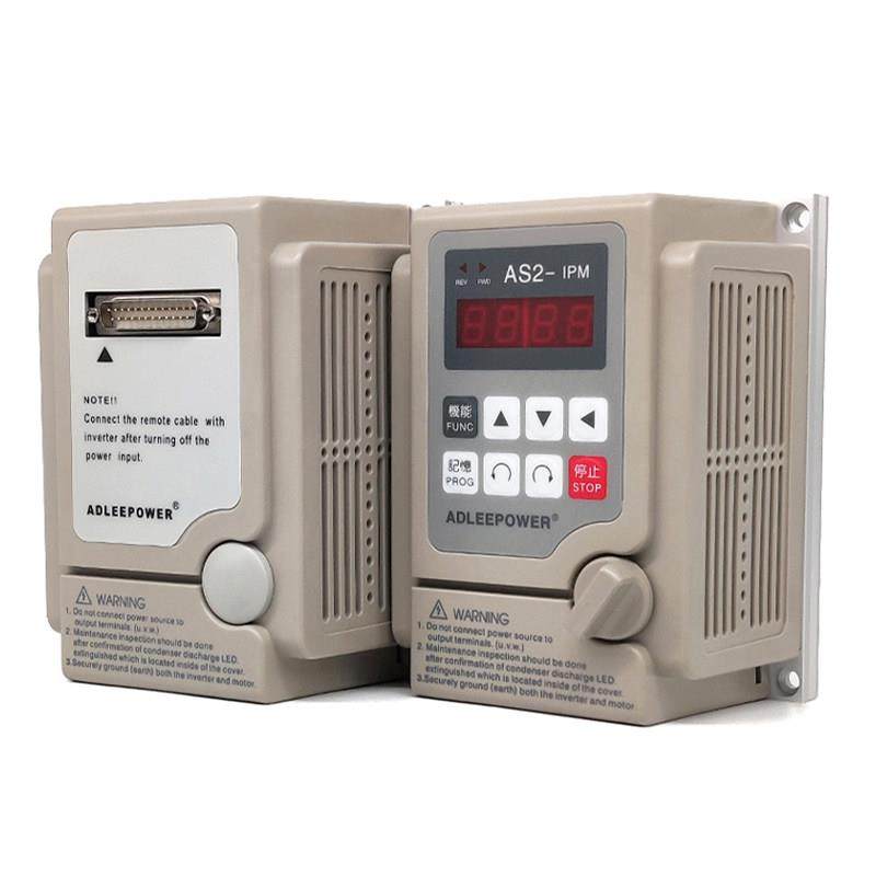 台湾爱德利220V单相变频器AS2-104-107-115-122R电机马达变速调速