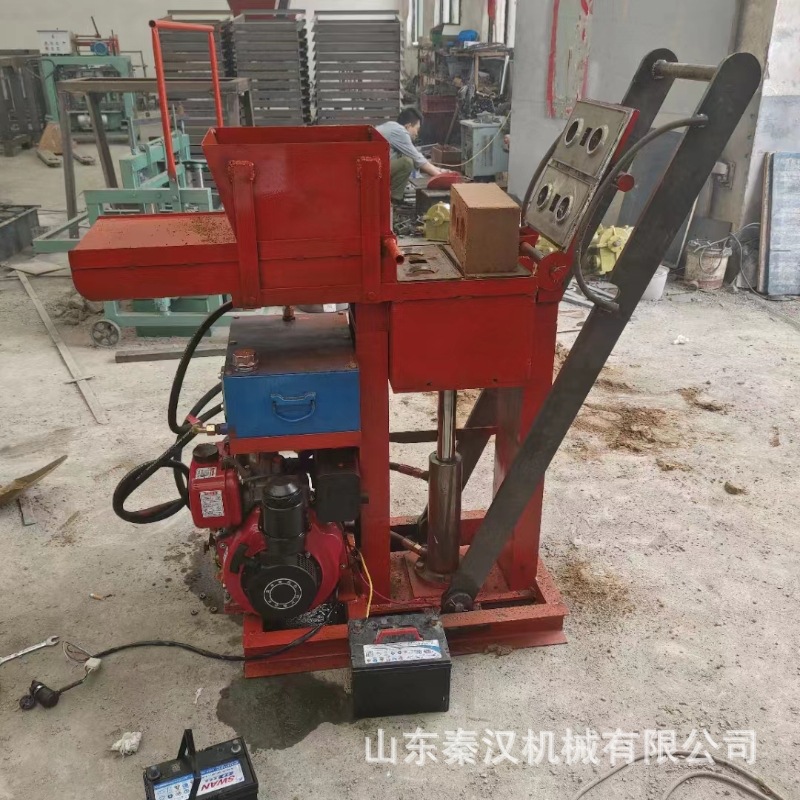 真空黏土制砖机小型泥巴土制砖机家用免烧砖机黏土连锁乐高砖机