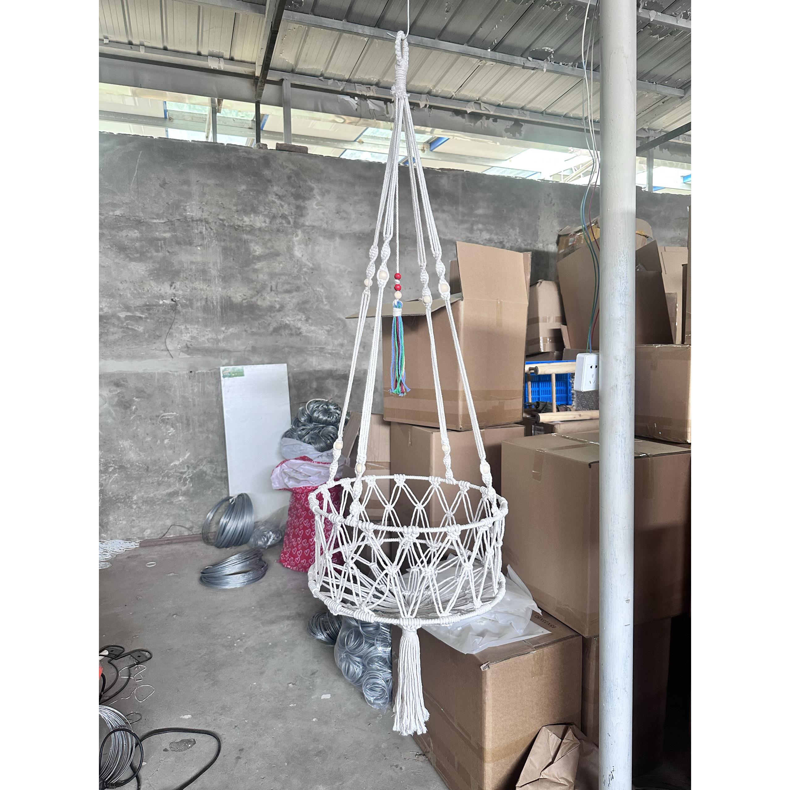 纯手工猫咪吊床窝成品荡秋千编织猫窝宠物吊篮窝悬挂娃娃网兜壁挂