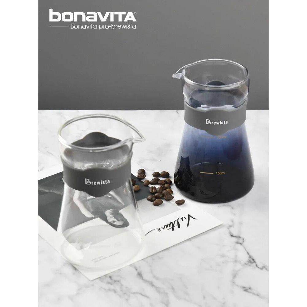 Brewista耐热玻璃手冲咖啡滤杯/分享壶套装 bonavita pro影子系列
